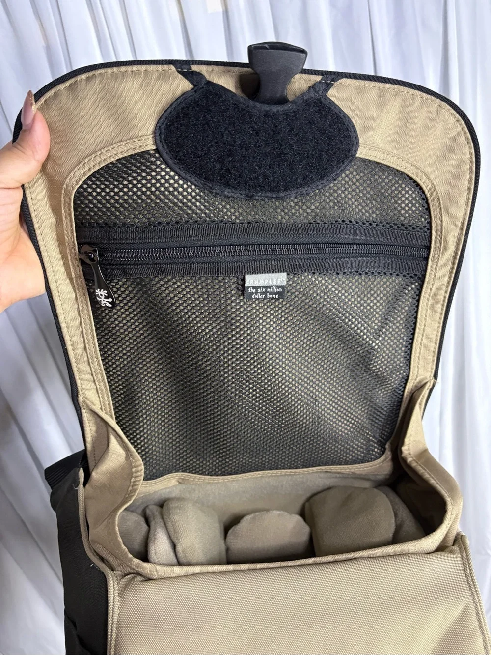 Crumpler 6 Million Dollar Home Camera Shoulder Messenger Bag Black/Militar/Tan